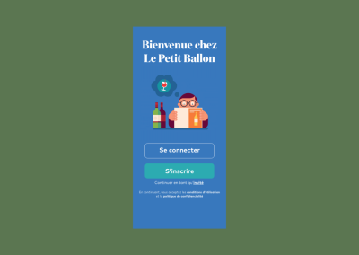 Le petit Ballon – Refonte d’application